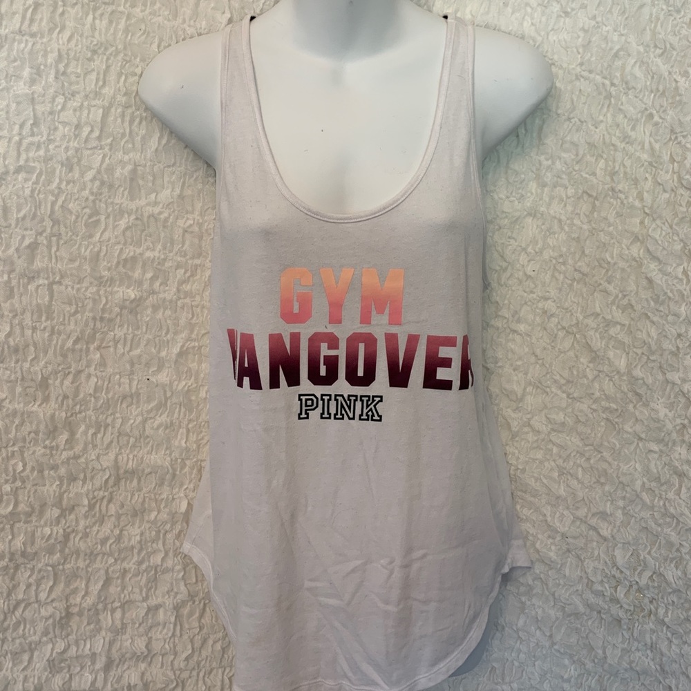 PINK tank top women’s small. Gym hangover